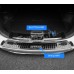 Накладки на порог багажника и задний бампер "Черный титан" NISSAN X-TRAIL 2017-2020г.